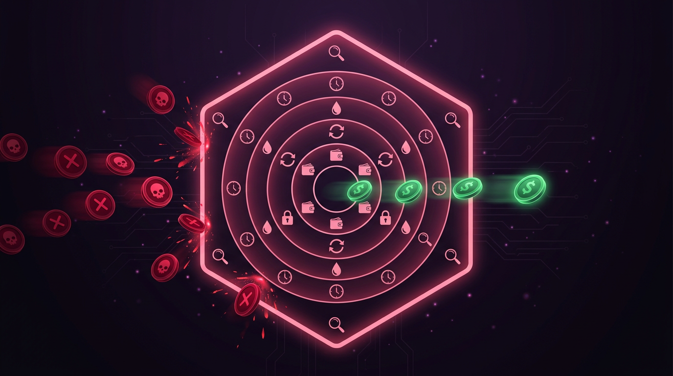 pump.fun trading automation — filter manipulation, find the tokens worth trading